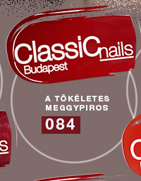 Classic Nails meggypiros gél lakk