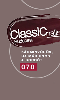 Classic Nails kárminvörös gél lakk