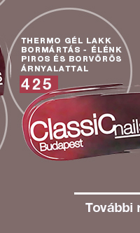 Classic Nails Bormártás Thermo gél lakk