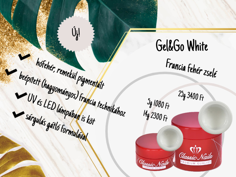 Gel&Go white zselék